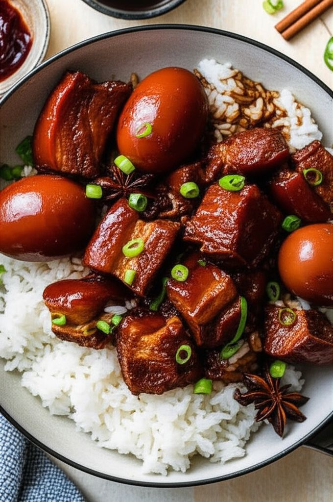 Slow-Cooked Red Braised Pork Belly