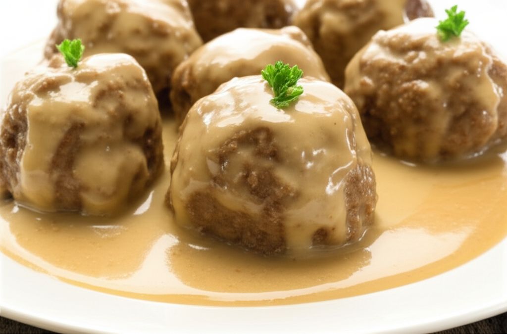 Smothered Meatballs
