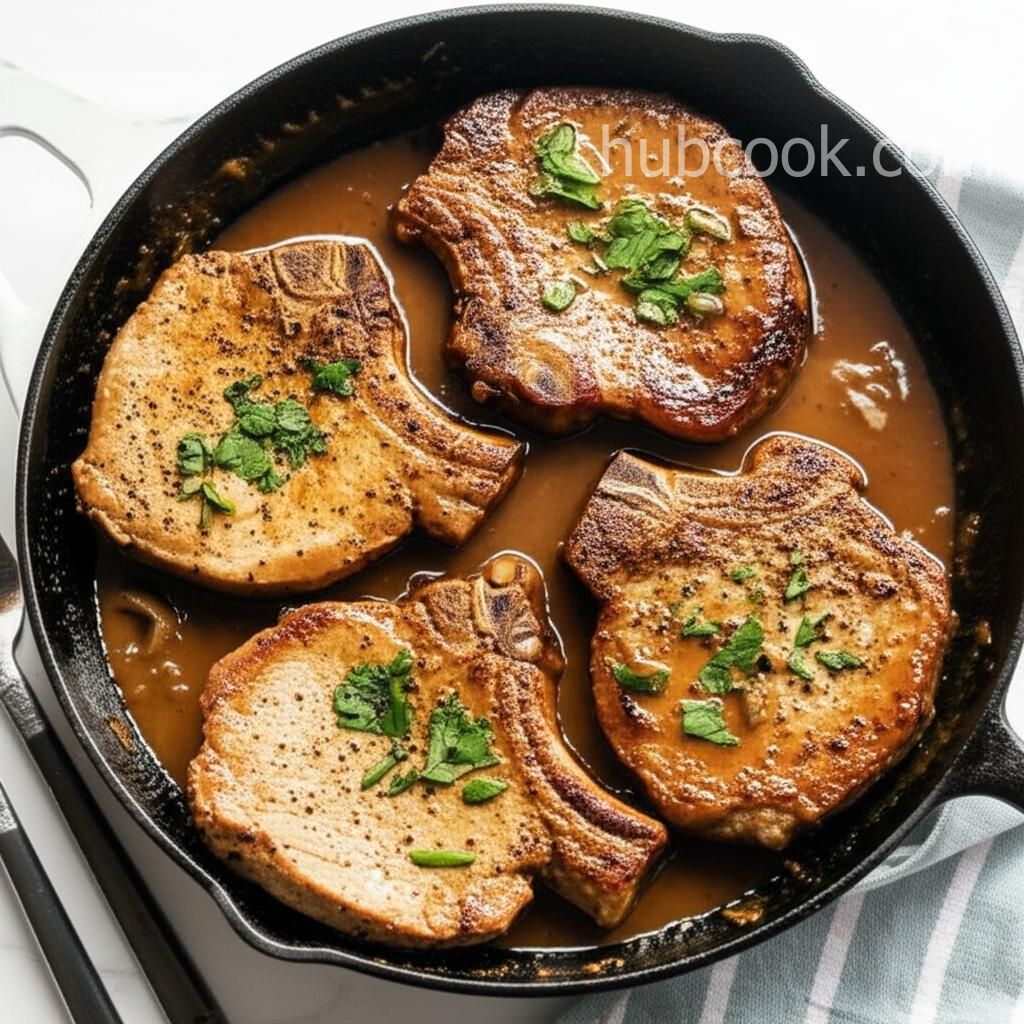 Smothered Pork Chops from Swanson