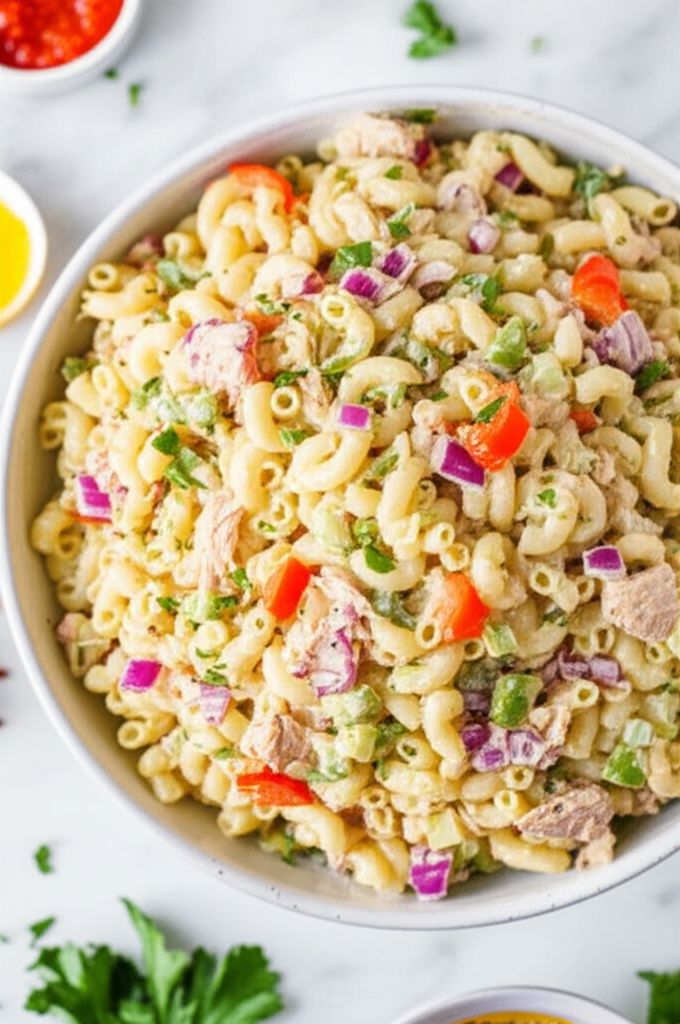Southern Tuna Macaroni Salad