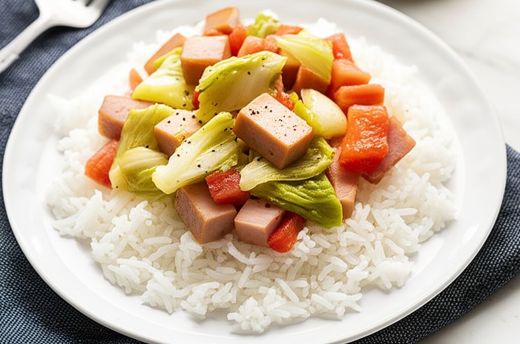Spam and Napa Cabbage