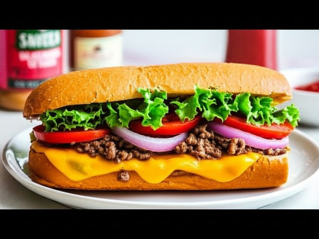 Spicy Chopped Cheese Sandwich