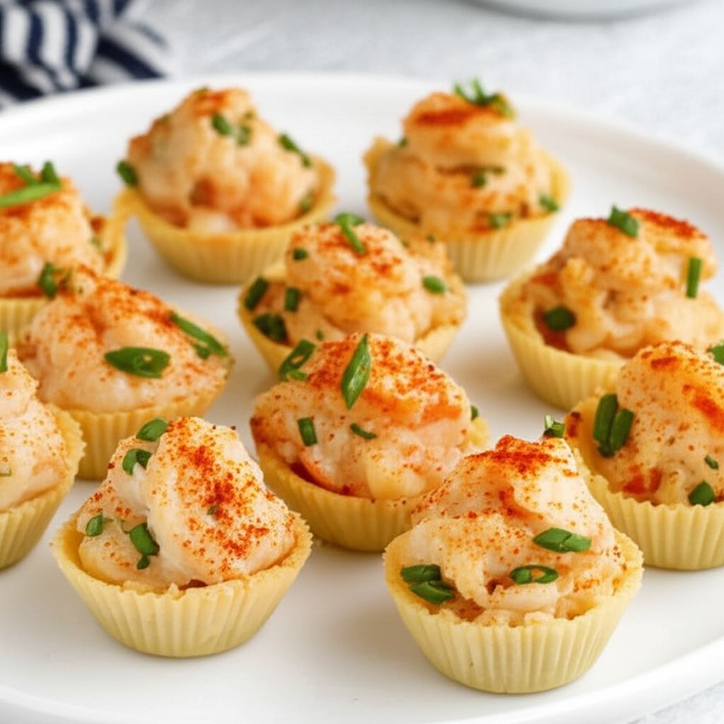 Spicy Seafood Shell Appetizers