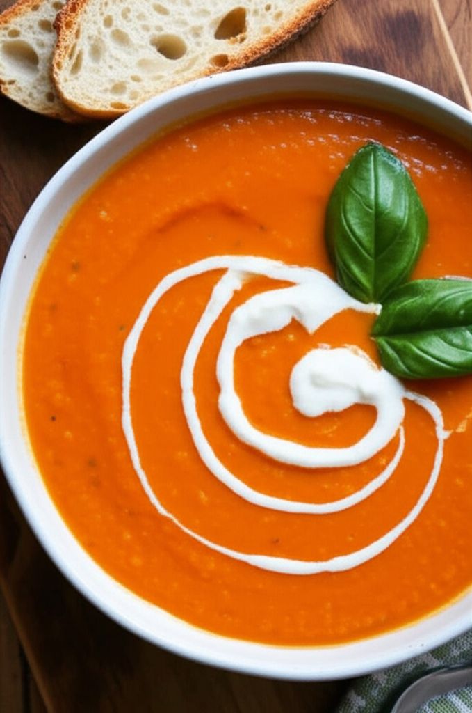 Spicy Tomato and Lentil Soup