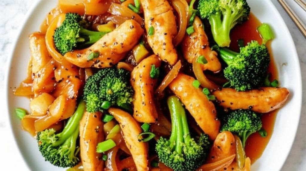 Stir-Fry Chicken and Broccoli