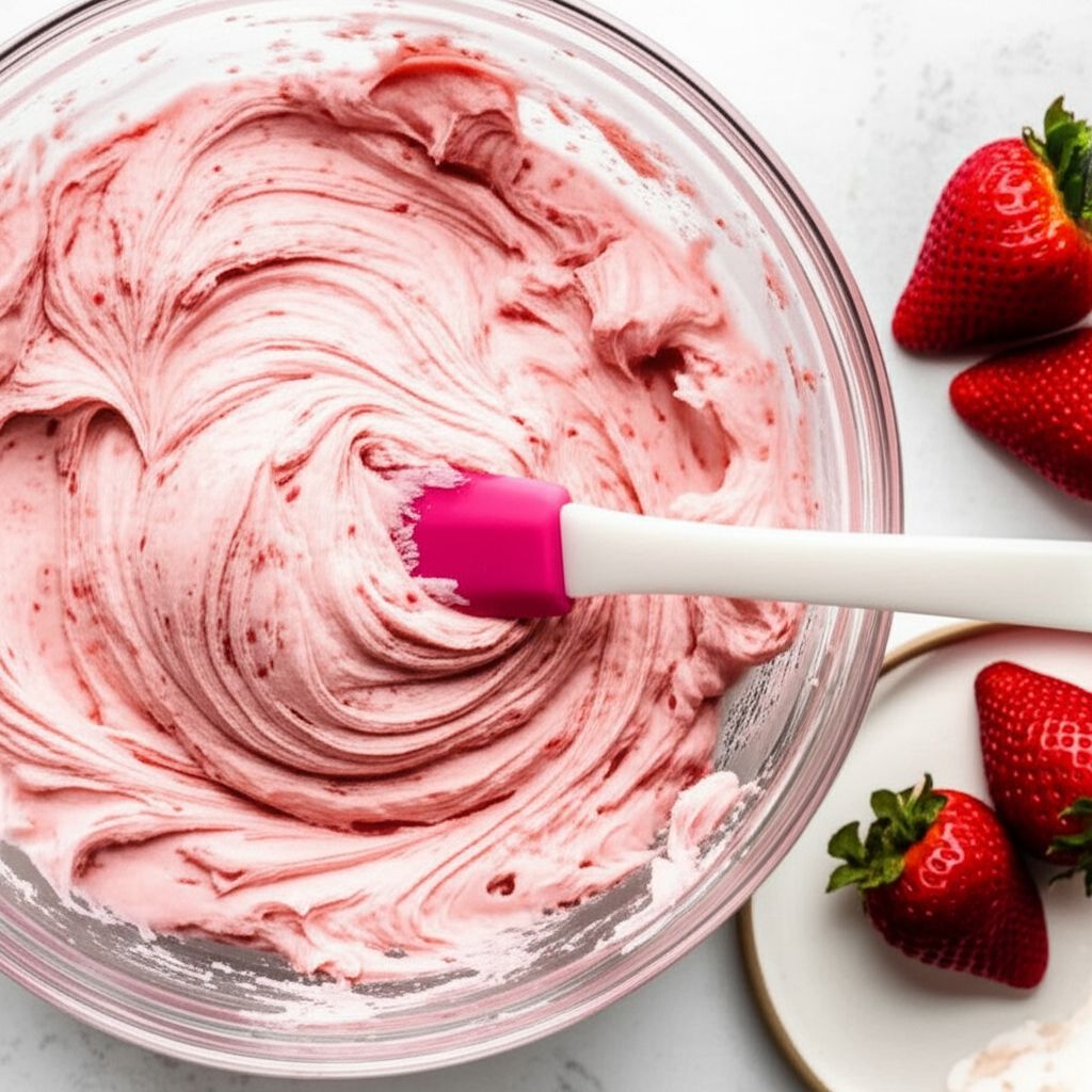 Strawberry Buttercream Frosting