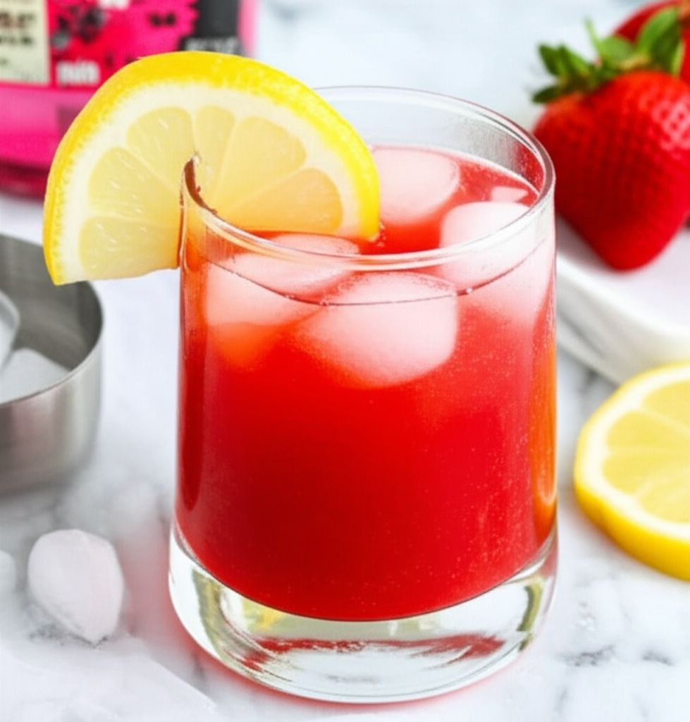 Strawberry Lemonade Cocktail