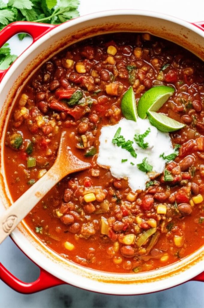 Summer Vegetarian Chili