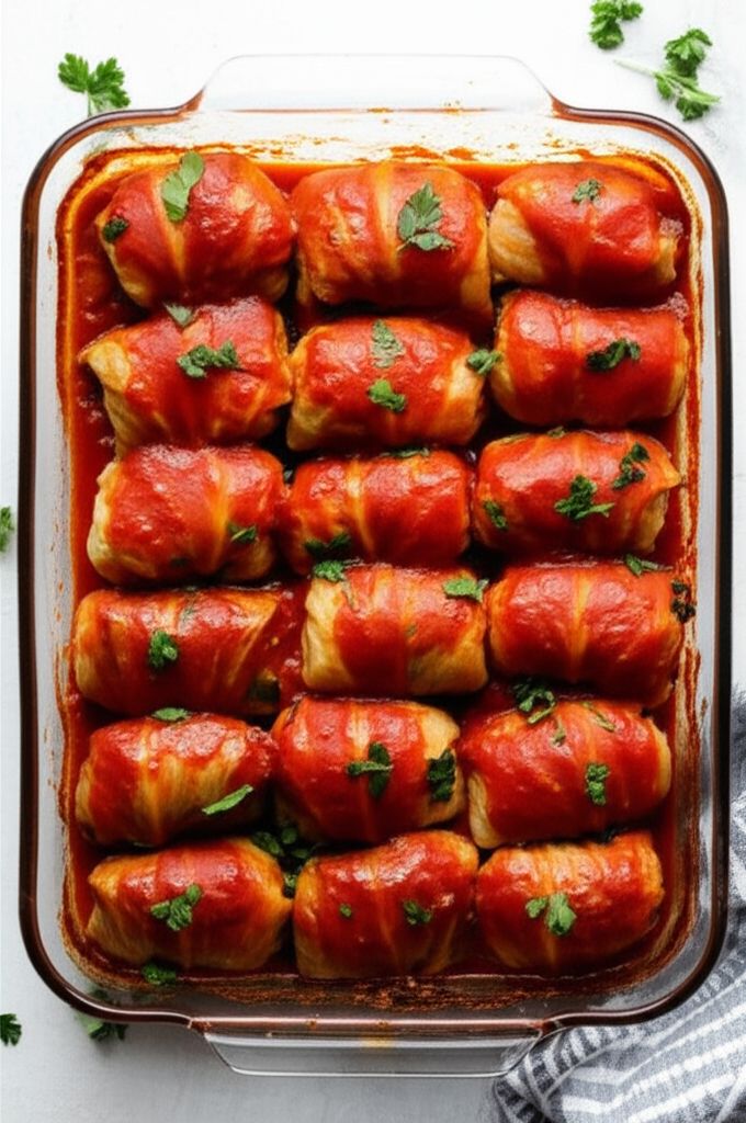Super Easy Polish Cabbage Rolls