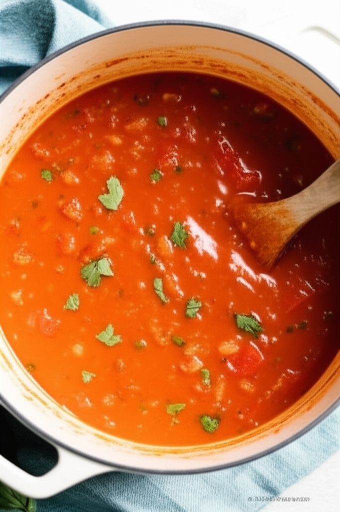 Sweet and Chunky Tomato Soup