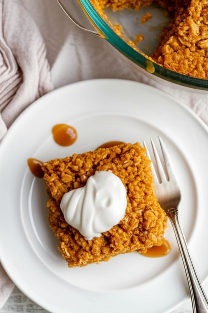 Sweet Potato Baked Oatmeal