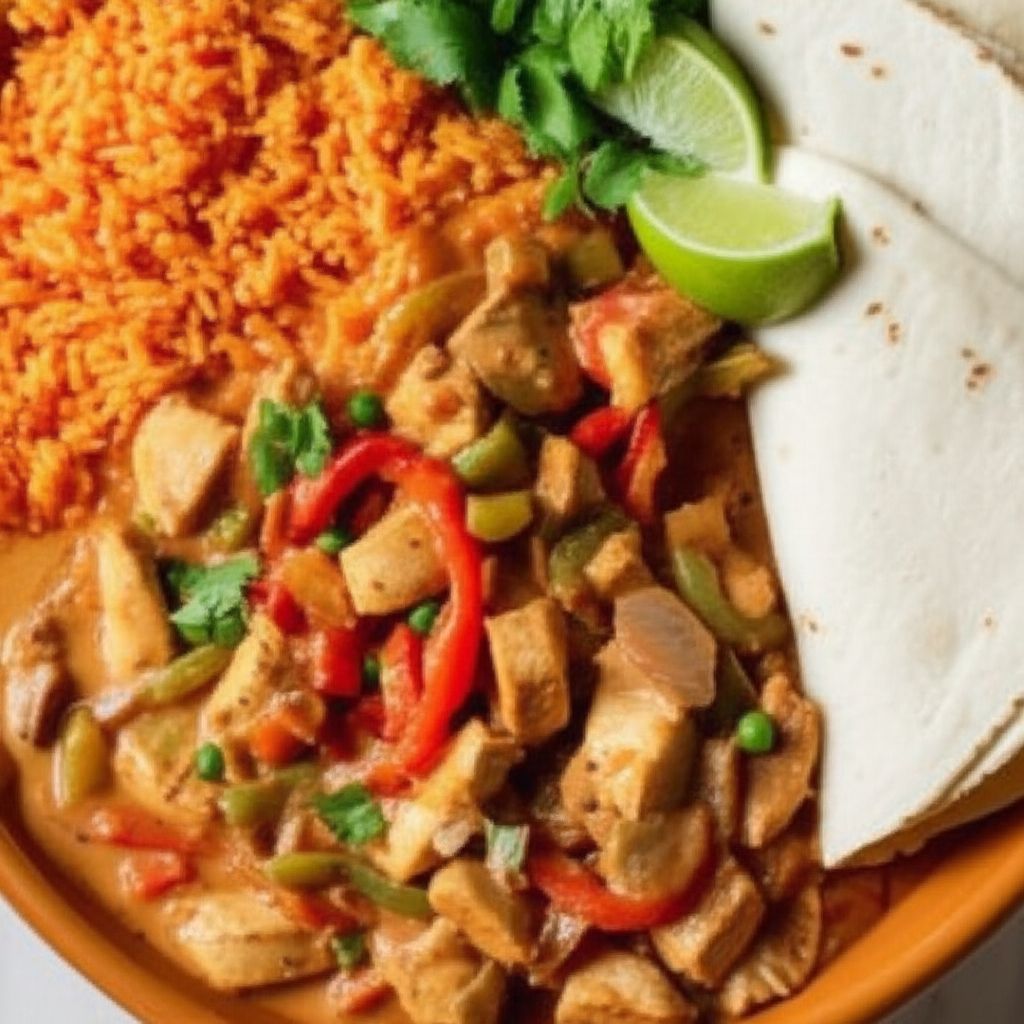 Take-Out Fake-Out Pollo Con Crema