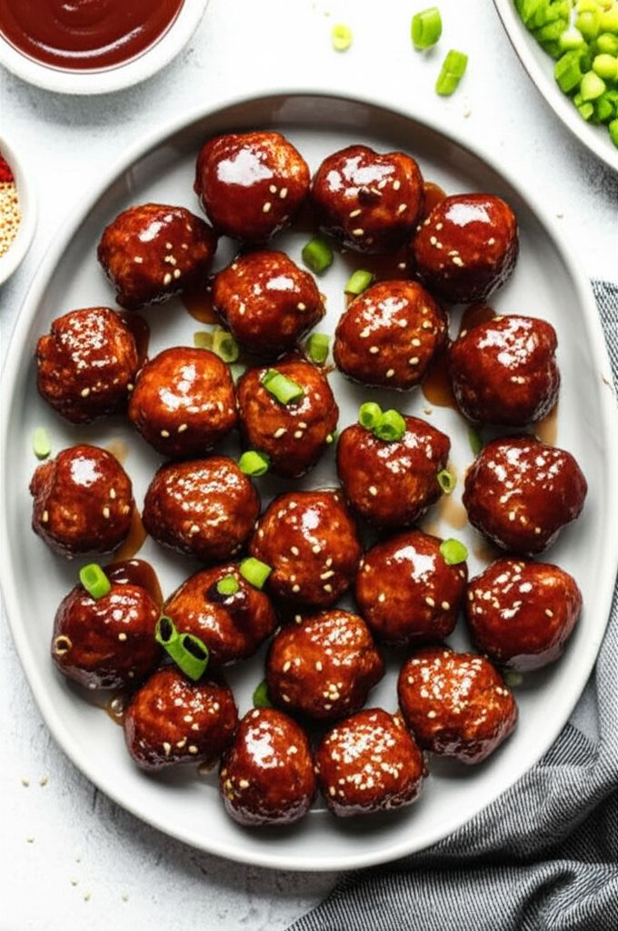 Teriyaki Cocktail Meatballs