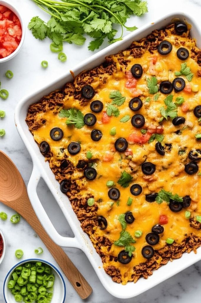 Turkey Nacho Bake