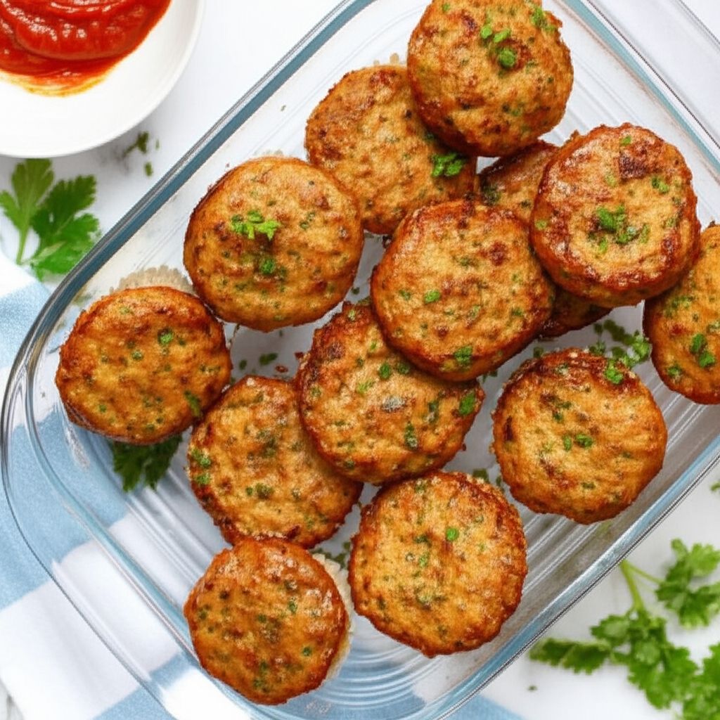 Turkey Veggie Meatloaf Cups