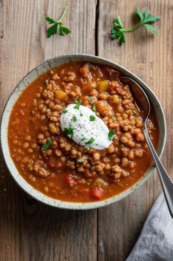 Turkey-Lentil Chili