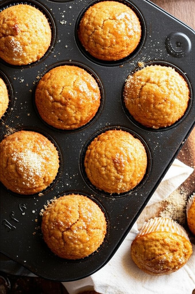 Vegan Agave Cornbread Muffins