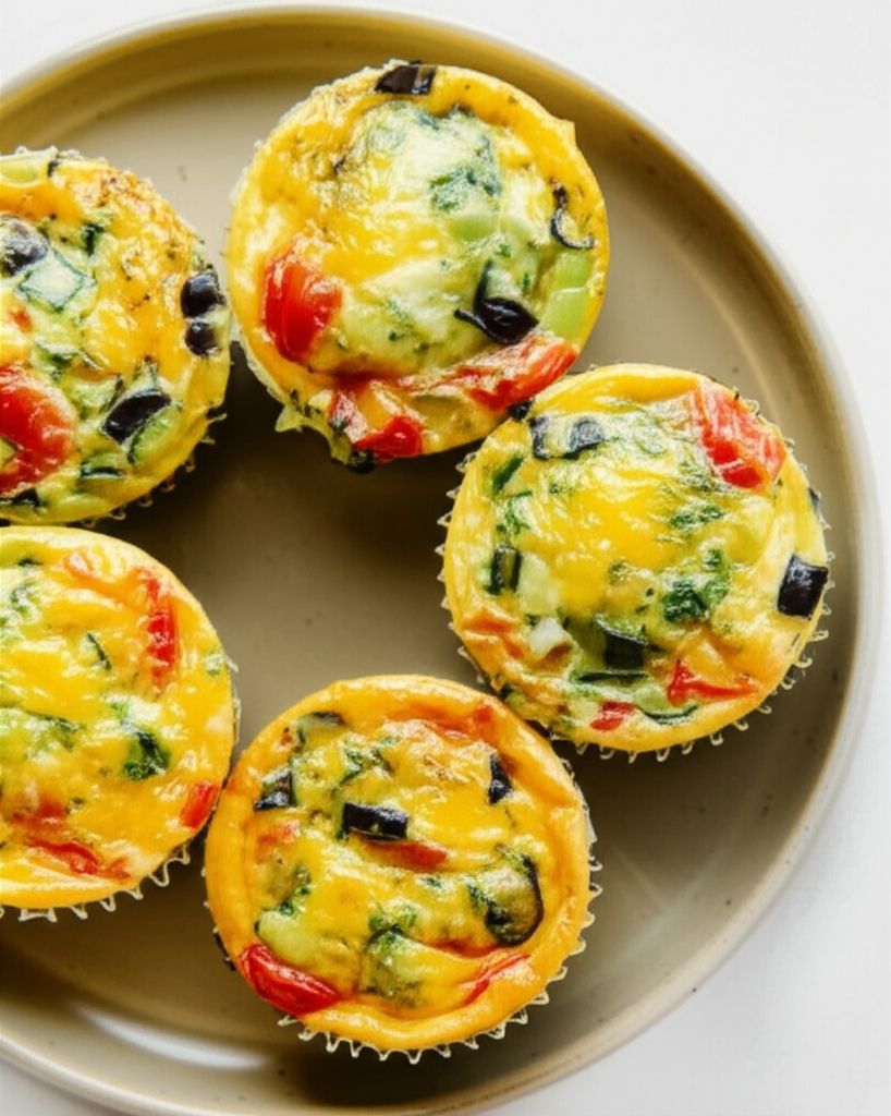 Vegetable Quiche Cups To Go