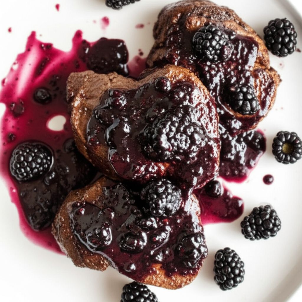 Venison with Blackberry Wine Sauce