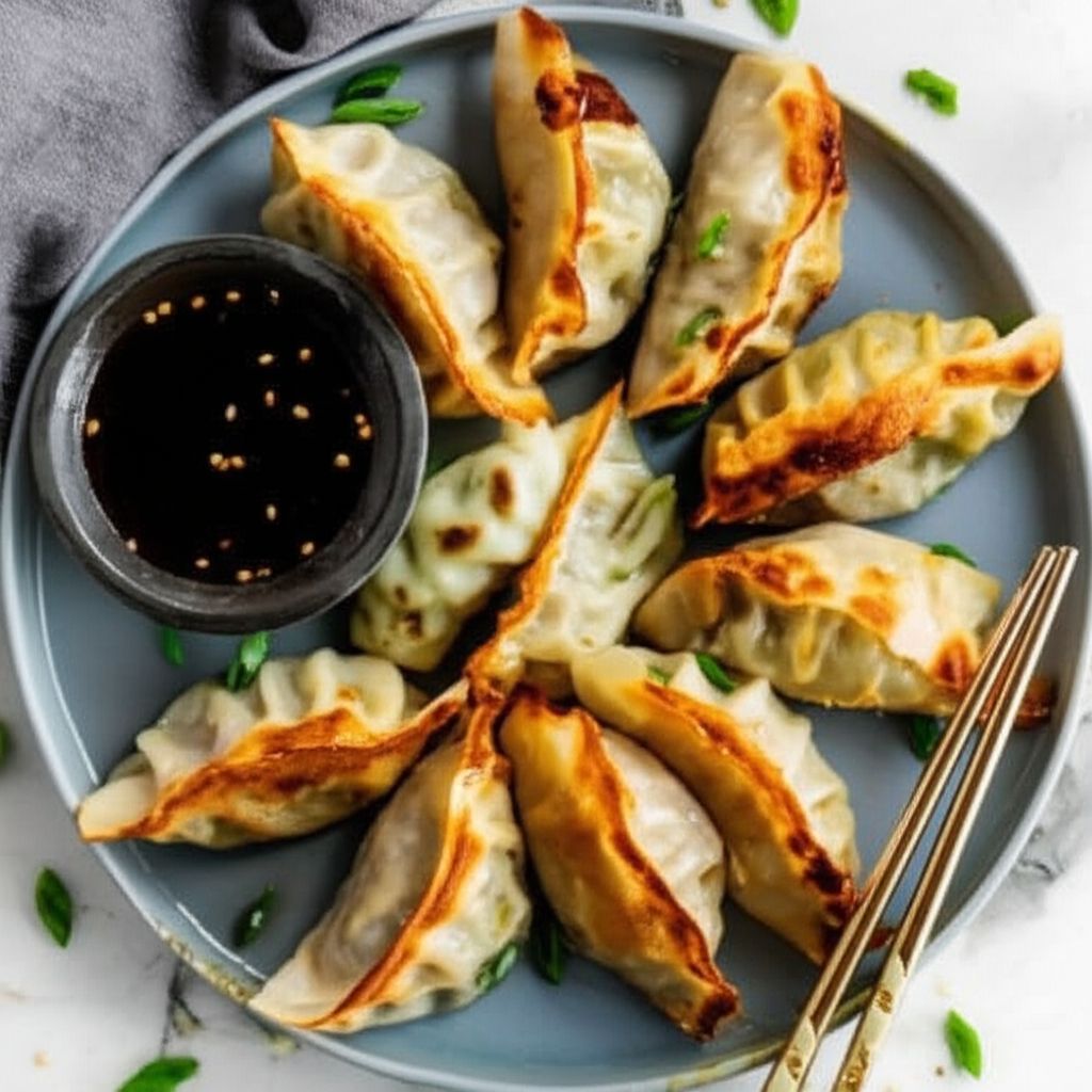 Yaki Mandu (Korean Dumplings)