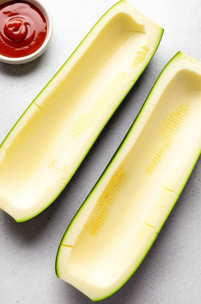 Zucchini Boats with Chicken