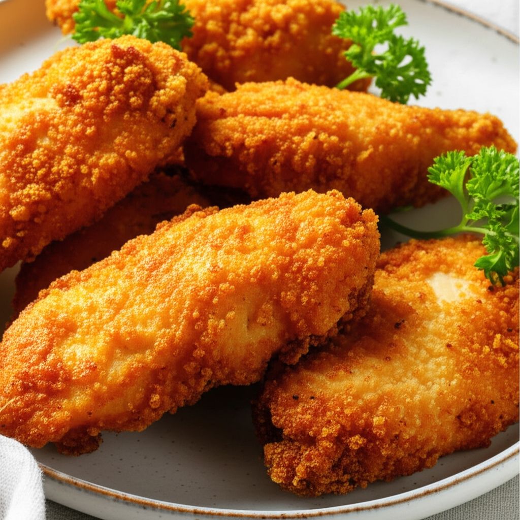 Air Fryer Buttermilk Fried Chicken