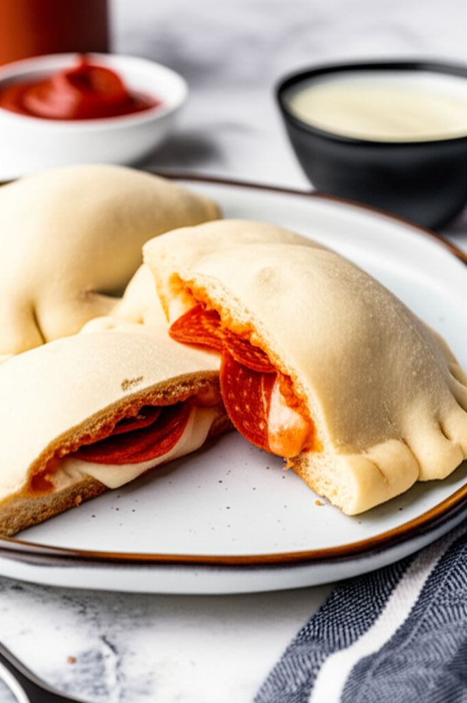 Air Fryer Mini Pizza Calzones