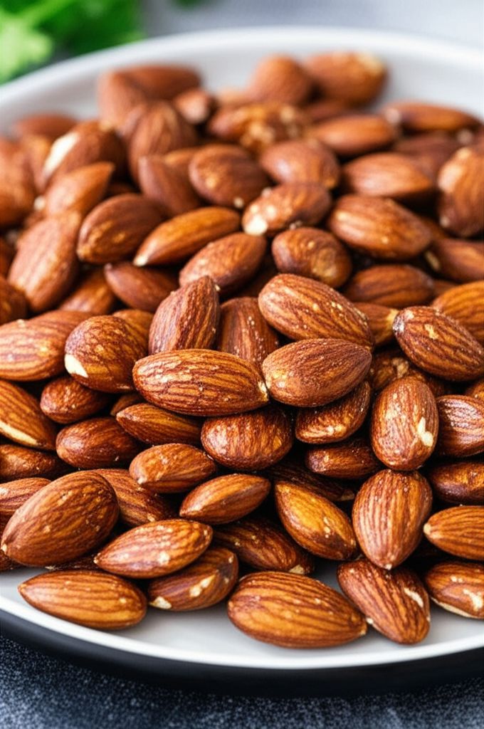 Air Fryer Roasted Almonds