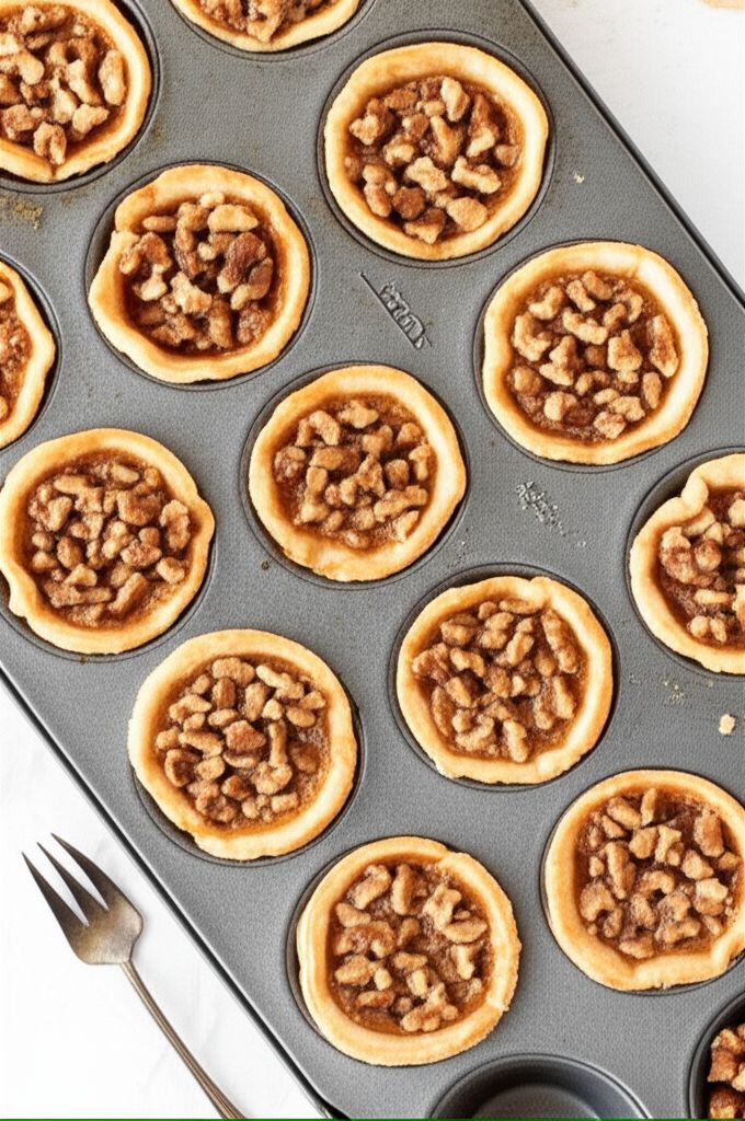 Apple Walnut Canadian Butter Tarts
