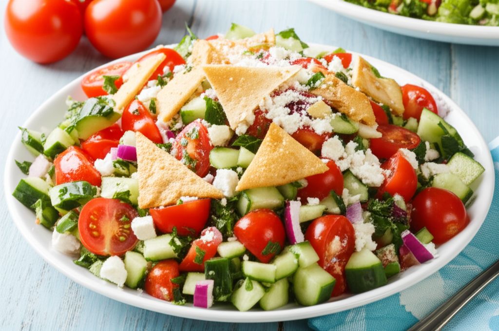 Arabic Fattoush Salad