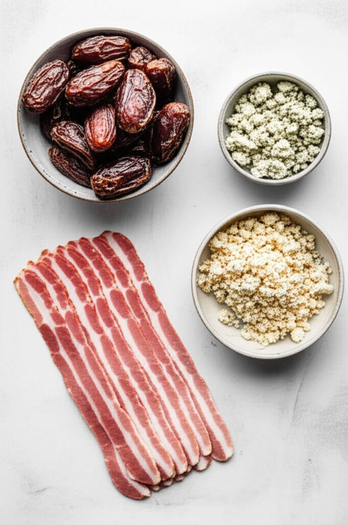 Bacon-Wrapped Dates