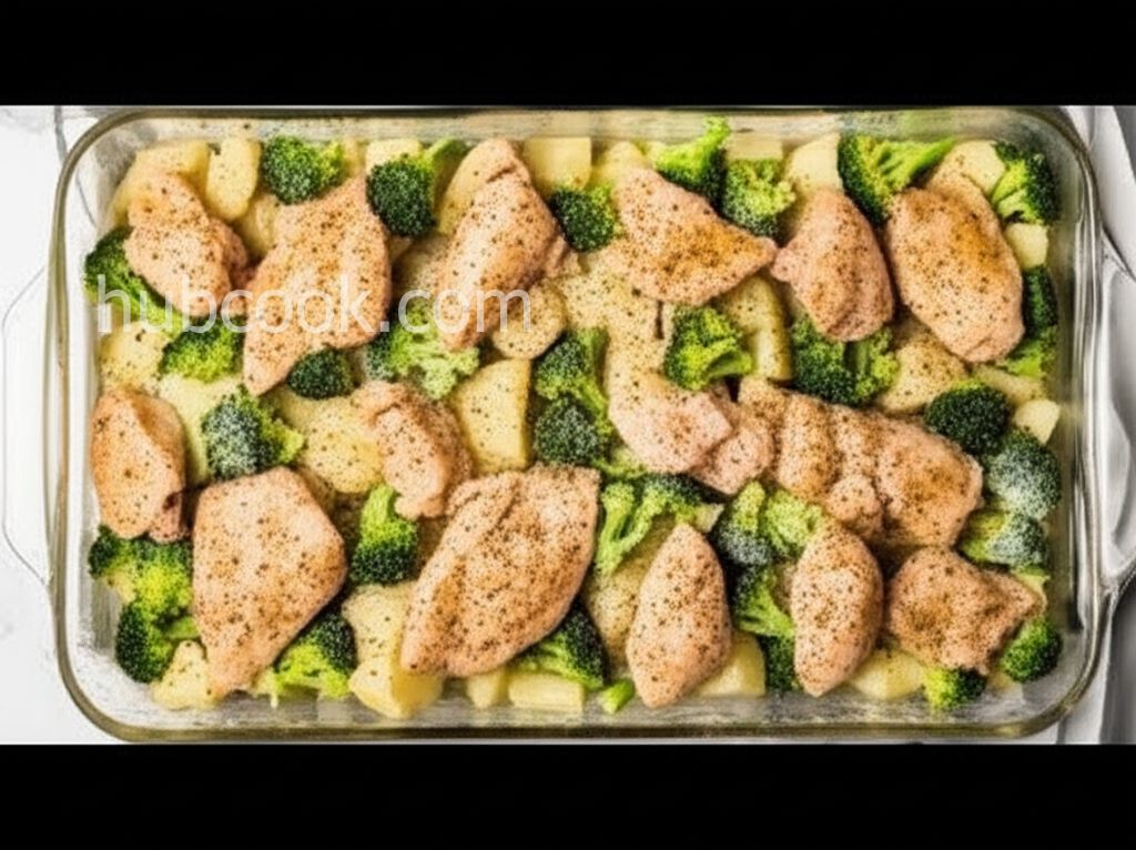 Baked Italian Chicken Dinner