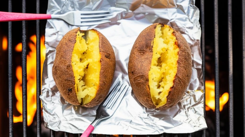 Baked Potatoes on the Grill