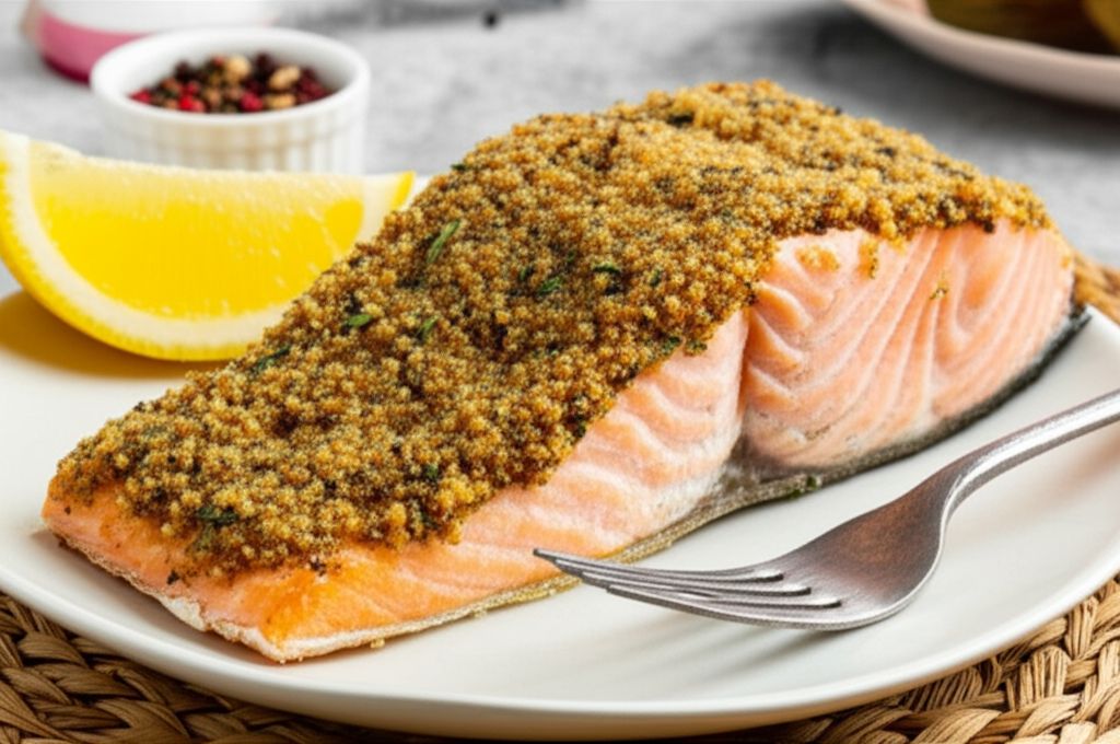 Baked Salmon Fillets Dijon
