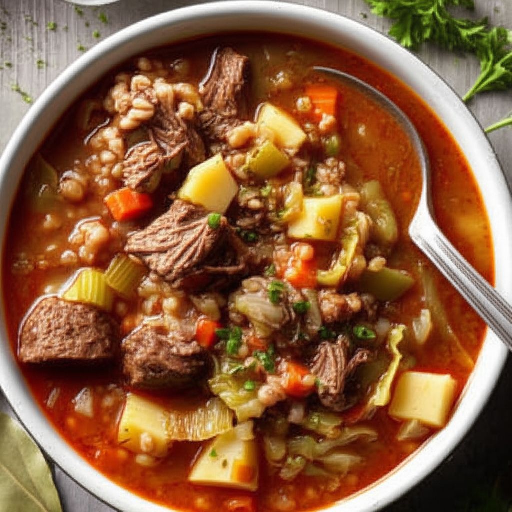 Beef and Barley Soup III
