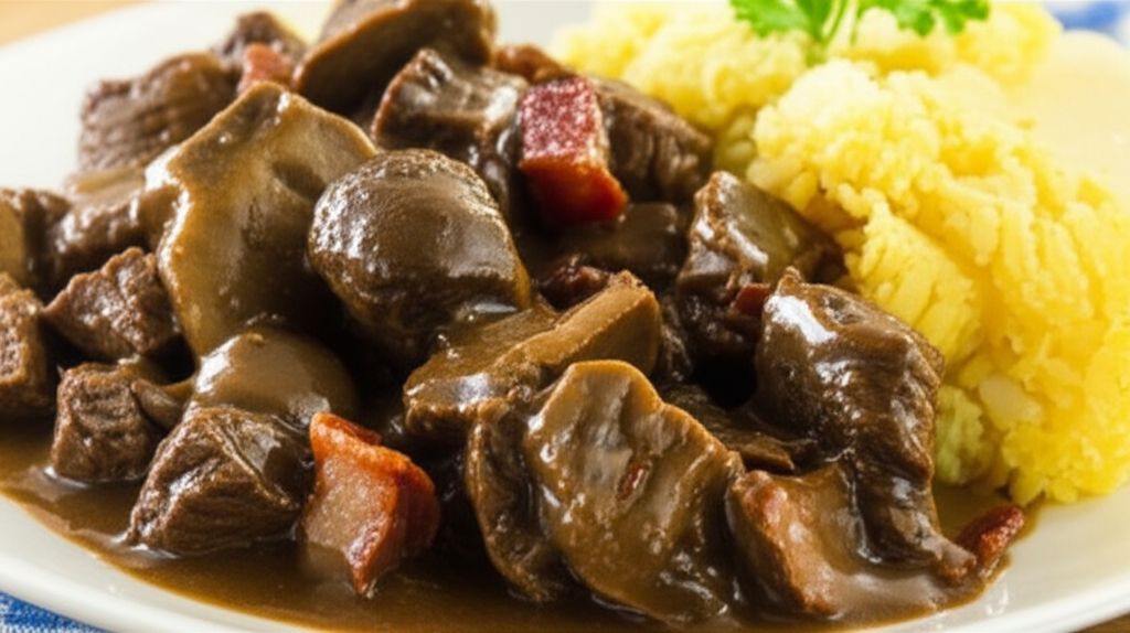 Beef in Beer in the Slow Cooker
