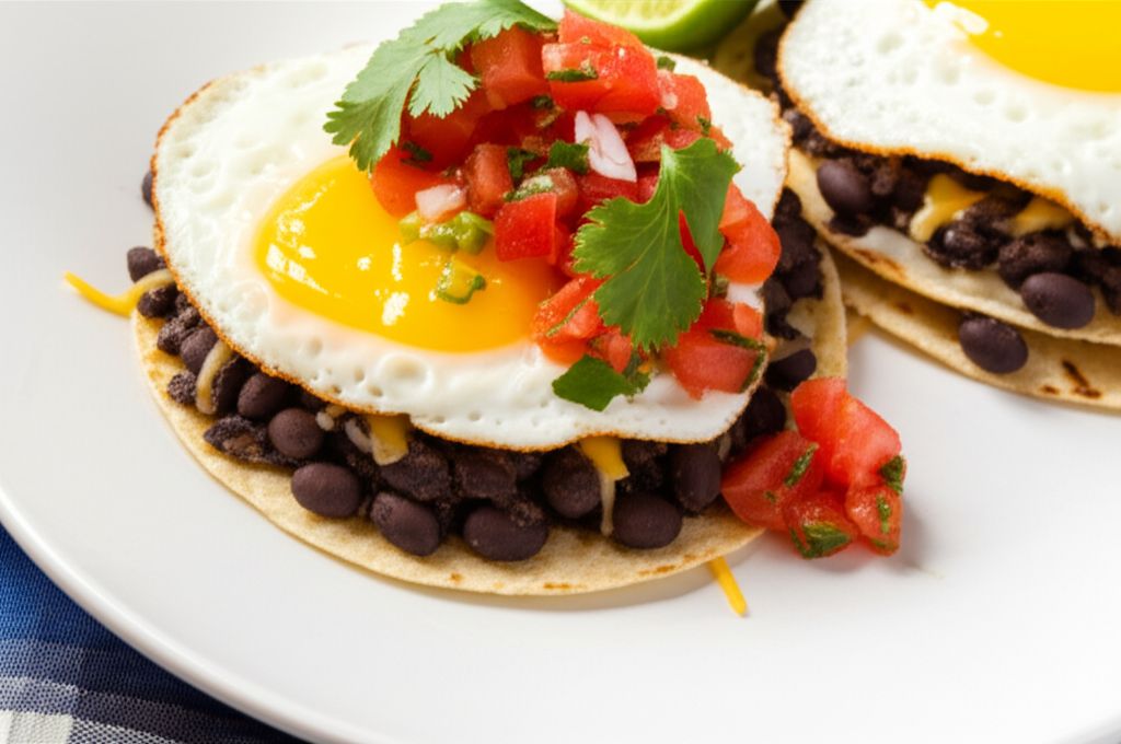 Black Bean Huevos Rancheros