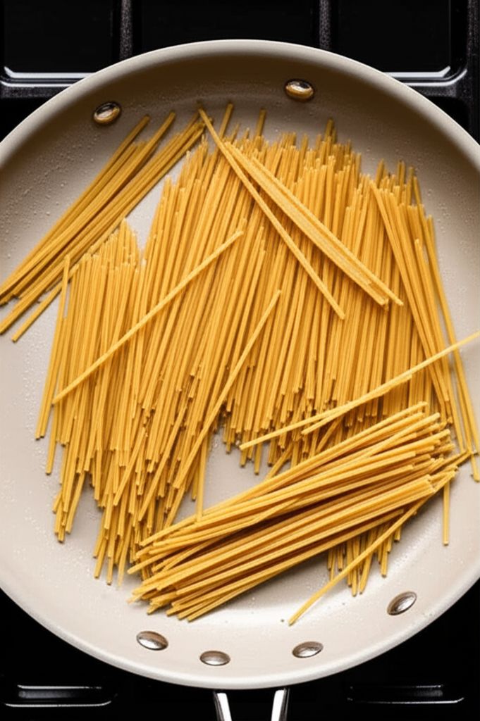 Broken Spaghetti Risotto