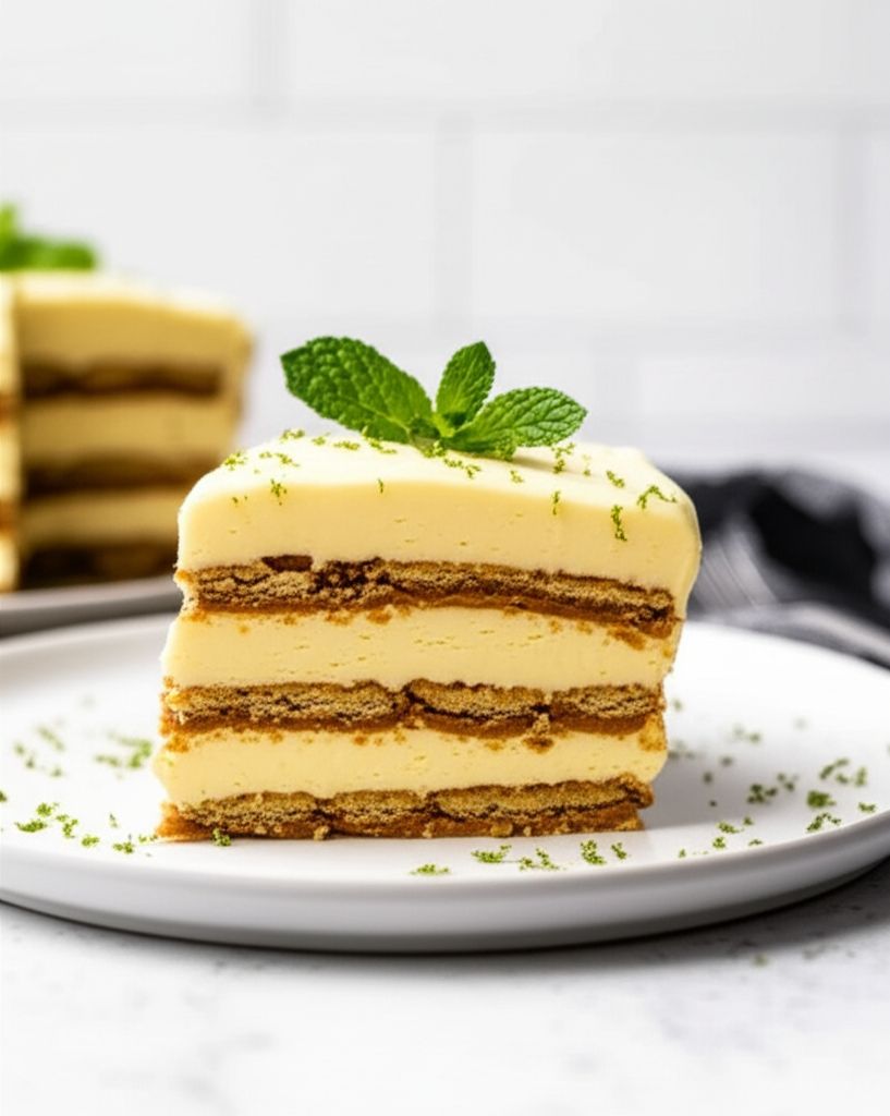 Carlota de Limón (Mexican Lime Icebox Cake)