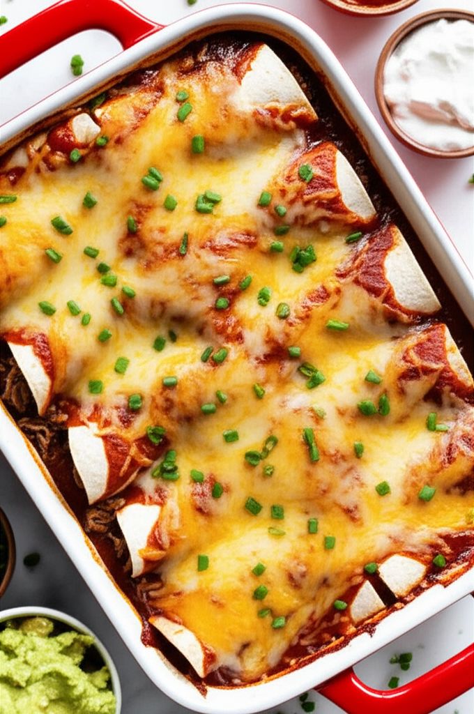 Carne Asada Enchiladas