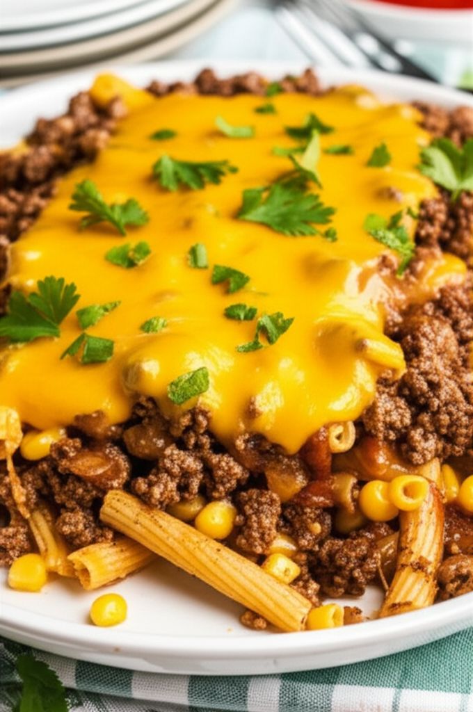 Cheeseburger Casserole