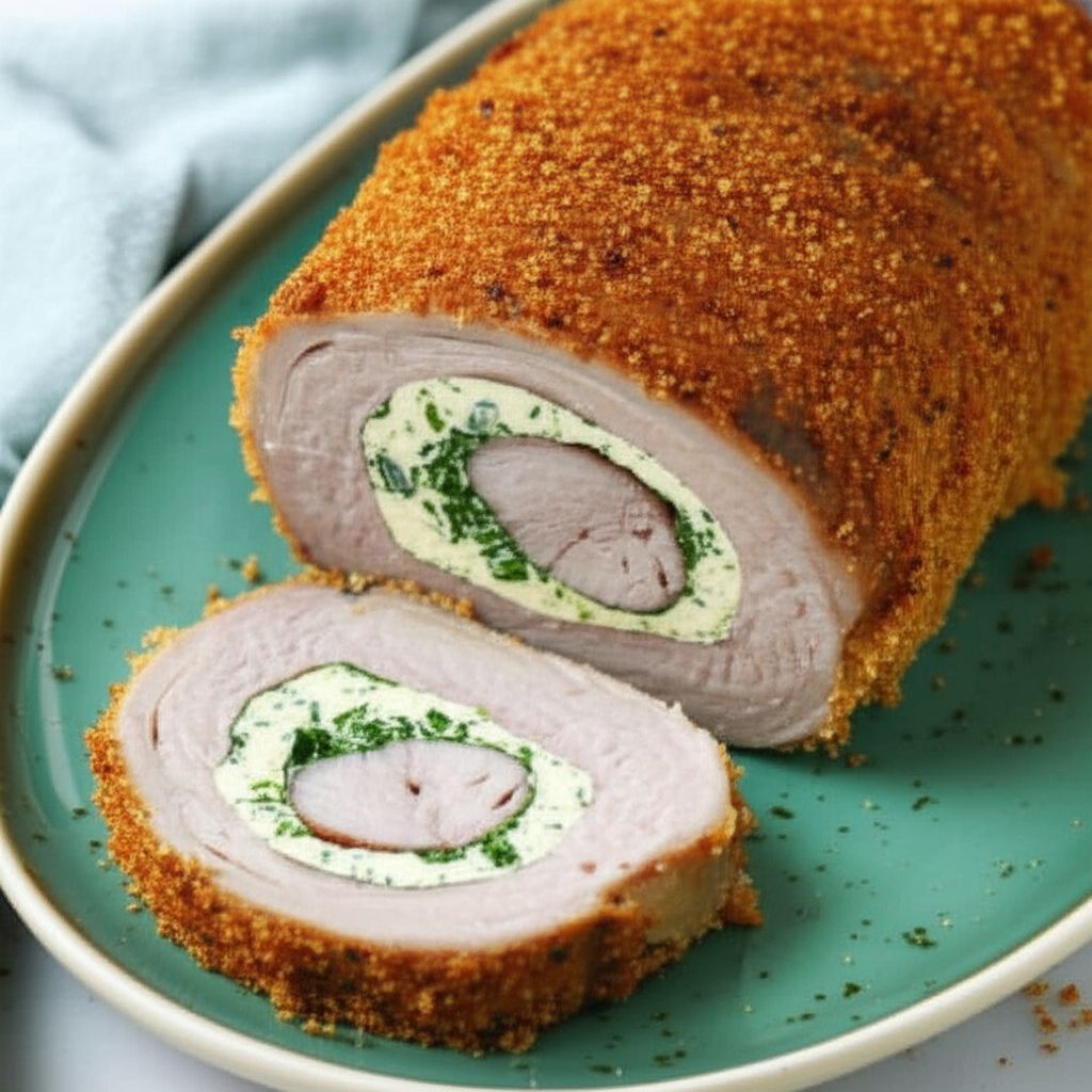 Cheese-Stuffed Pork Tenderloin