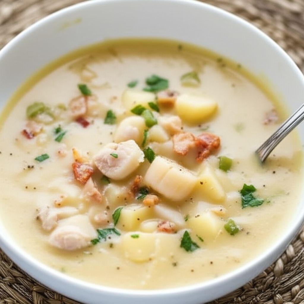 Chef John's Bay Scallop Chowder