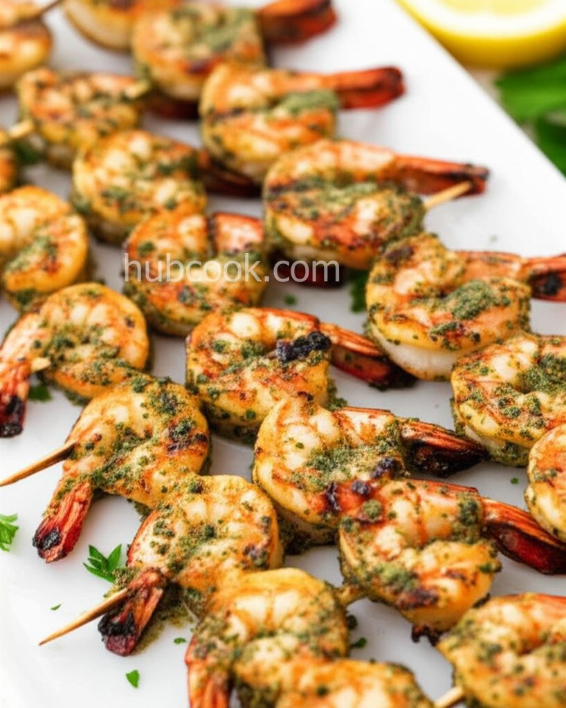 Chef John's Grilled Garlic and Herb Shrimp