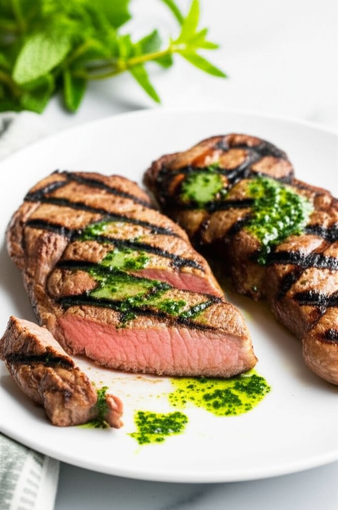 Chef John's Grilled Lamb Steaks