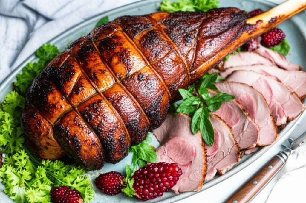 Chef John's Roasted Leg of Lamb