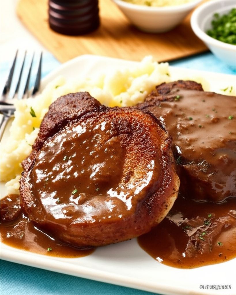 Chef John's Smothered Pork Chops