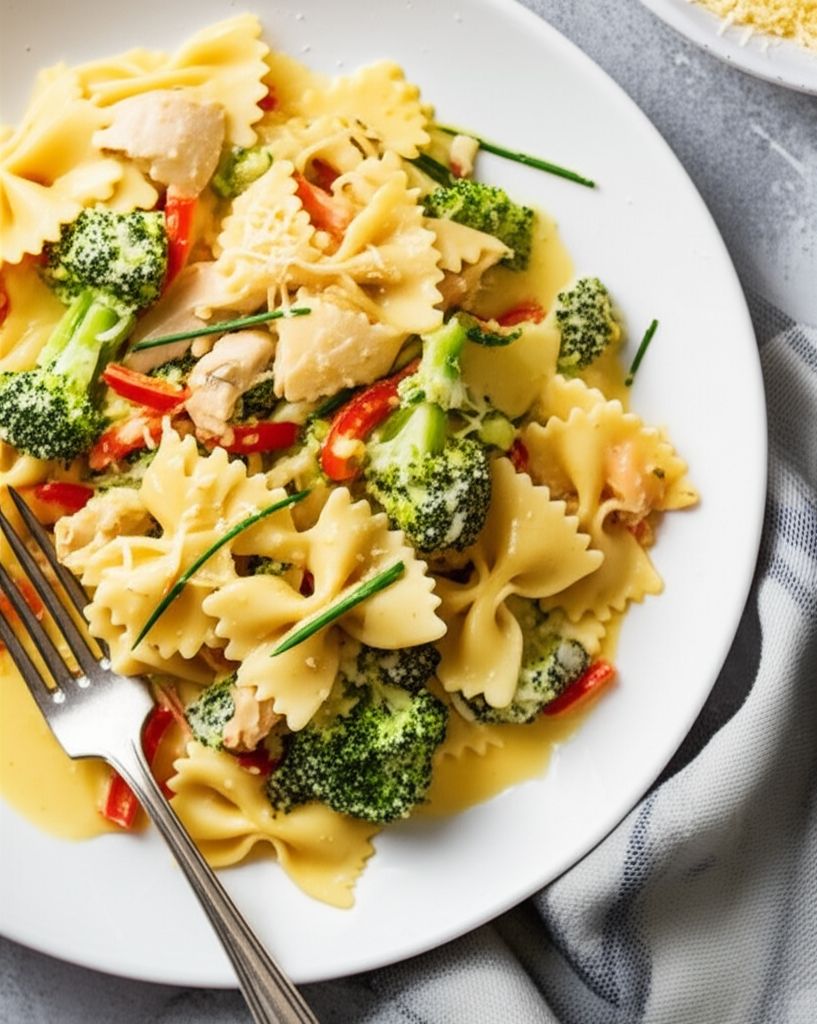 Chicken and Bow Tie Pasta