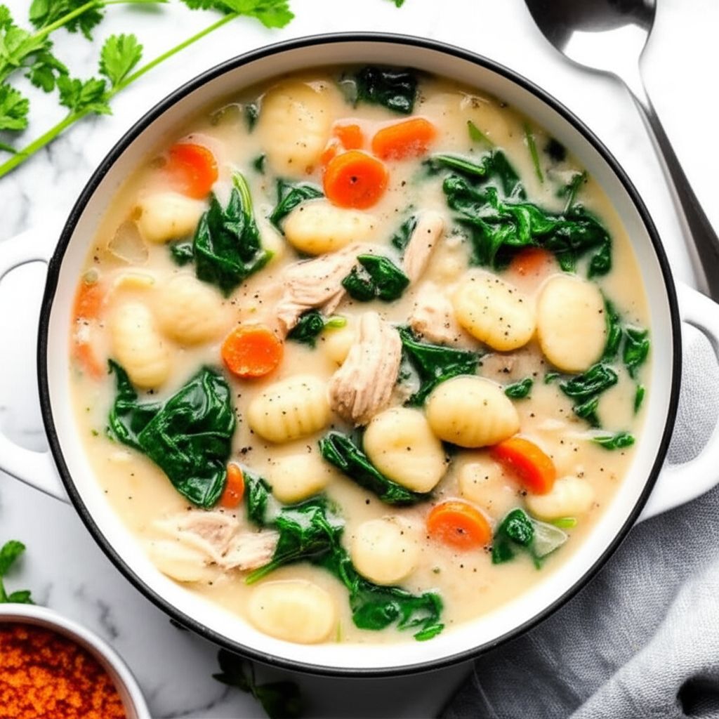 Chicken and Gnocchi Soup