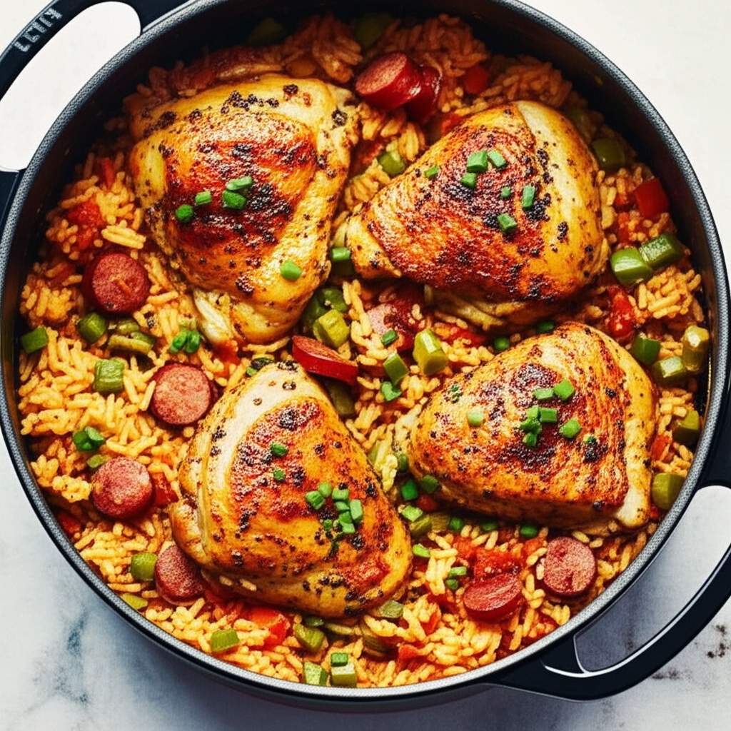 Chicken and Sausage Jambalaya